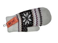 Варежки.Мужские.Женские. Материал верха: Текстильные. Вязаные. Внутри мех.12 шт в упаковке, разные цвета.