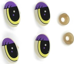 Глазки винтовые с фиксатором, 16х25 мм