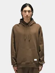 Толстовка Alpha Industries Essential Hoodie Espresso (Темно-коричневая)