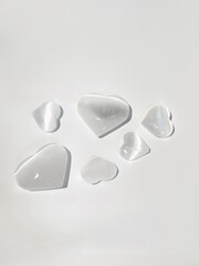 Сердечко из селенита
