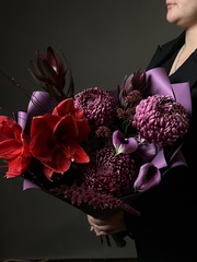 Сборный букет «Игра текстур»