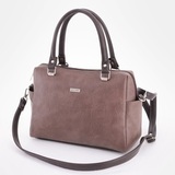 Сумка Саломея 208 македония какао + шоколад