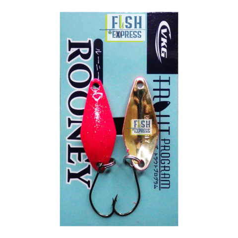 Блесна колеблющаяся на форель VKG ROONEY 2.2гр #027