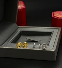 73205- Серьги пусеты CARTIER из серебра 925 пробы