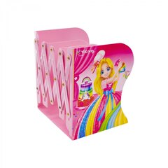 
          Подставка-держатель для книг раздвижная Yalong, 3 отделения, металл, "Принцесса", картон. уп.