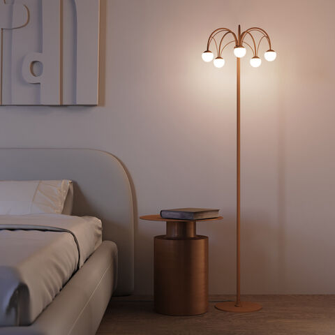 Торшер светодиодный Eurosvet Ragno 90194 золото