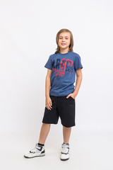 109_БК25 Футболка кор.рукав, темно-синий