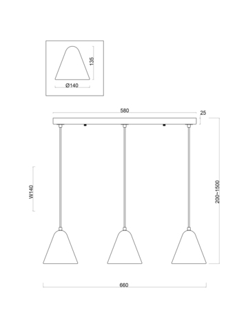 Подвесной светильник Freya Falke FR8004PL-03WG