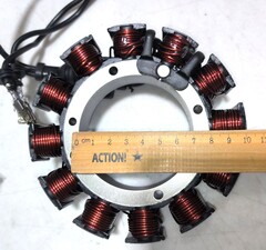 Обмотка генератора для Harley Davidson Electra Glide Classic FLHTC FLHT Road Glide FLTR Road King EFI FLHPI FLHR Police Classic 1999-2001 г.в.