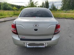 Защитная накладка на задний бампер для Гранта (Седан 2190)