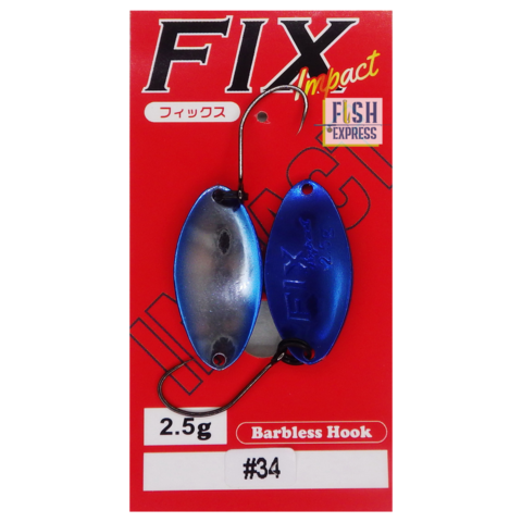 Блесна колеблющаяся FOREST FIX IMPACT 2g цвет #34 (РЕПЛИКА)