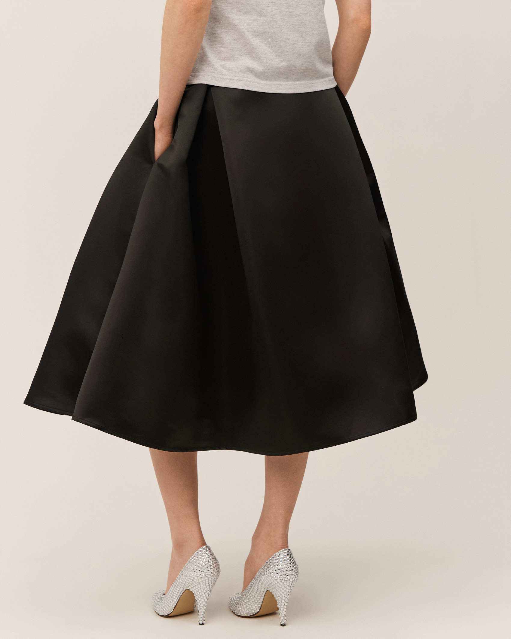 Пышная юбка А силуэта