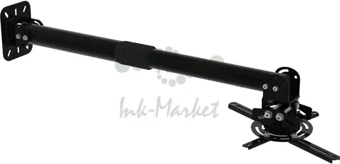 Кронштейн для проектора Cactus CS-VM-PR16L-BK черный макс.13.6кг потолочный поворот и наклон