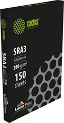 Бумага Cactus CS-LPSRA3280150 SRA3/280г/м2/белый/150л. CIE170% для лазерной печати — фото 3