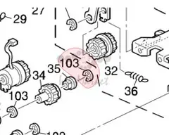 СепараторноекольцоМ4 (100 штуквупаковке) для Ricoh (07200040B | 07200040E)