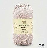 Пряжа Gazzal Giza Matte 5588 жемчуг