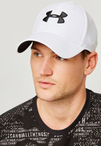 Картинка кепка Under Armour Blitzing 3.0 Cap белый - 2