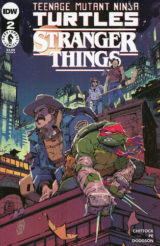 Teenage Mutant Ninja Turtles X Stranger Things #2 (Cover B)