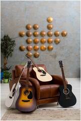 Гитара акустическая шестиструнная JET JD-255 SSB