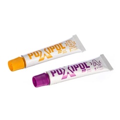 69-9-797 Клей Холодная сварка POXIPOL, двухкомпонентный эпоксидный, прозрачный, 14мл (POXIPOL)