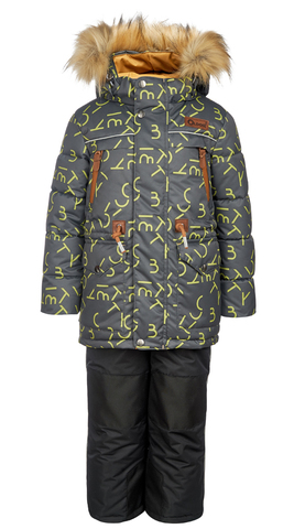 Зимний комплект OLDOS "Майкл" темно-серый