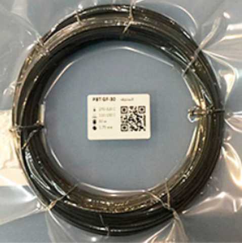 Пластик для 3D-принтера Filamentarno PA66 GF-30 черный (50 м)