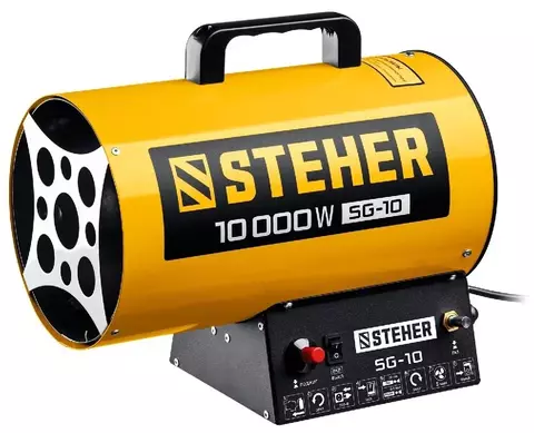 SG-10	Газовая тепловая пушка STEHER, 10 кВт
