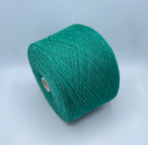 FILCOM (пр.Италия), art.Alaska, 2/14 700м/100 гр. 60% Кашемир 40%Альпака , цвет- Зеленый арт-31305