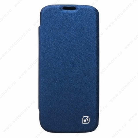 Чехол-книжка HOCO для Samsung Galaxy S4 i9500/ i9505 – HOCO Original series Classic Leather Case Deep Blue