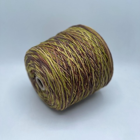 Бобинная пряжа (пр.Италия), art-Cotone grosseto 190м/100гр. 100%Хлопок , цвет-Мультиколор арт.25070