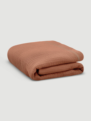 Плед-пелёнка Mjölk Toffee из муслинового хлопка