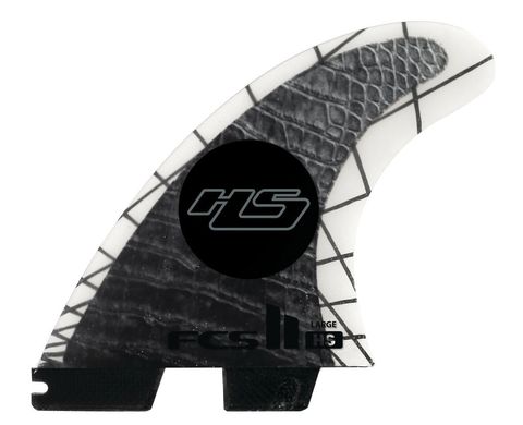 Плавники FCS II HS PC Carbon Large Tri-Quad Retail Fins компл. из пяти L