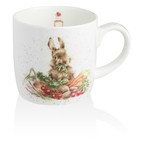 Кружка 310мл Royal Worcester Забавная фауна Выращивай сам Зайчик