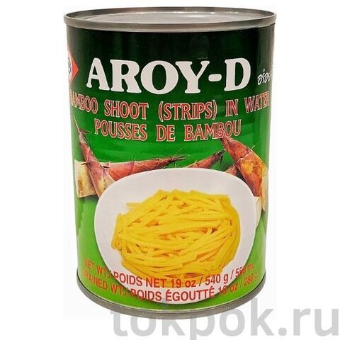 Ростки бамбука консервированные AROY-D гр, 540 гр