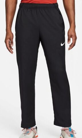 Теннисные брюки Nike Dri-Fit Woven Team Training Trousers M - black/black/white
