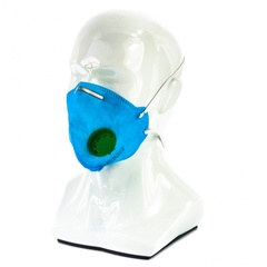 Полумаска фильтрующая складная, модель "ИСТОК", с клапаном выдоха FFP1 NR  Россия, 892567