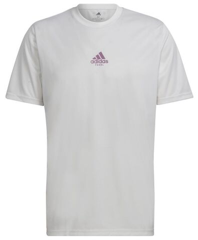 Теннисная футболка Adidas Padel T-Shirt - white