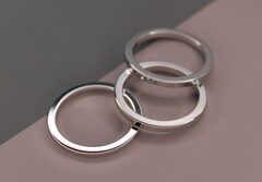 Кольцо плоское серебро 28х3 мм