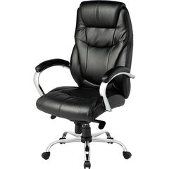 Кресло для руководителя Easy Chair 535 MPU черное (искусственная кожа/металл)