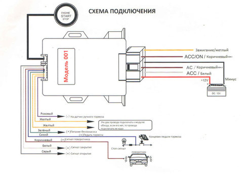 Кнопка Viper Start-Stop