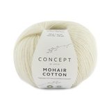 Пряжа Katia Mohair Cotton 70 молоко