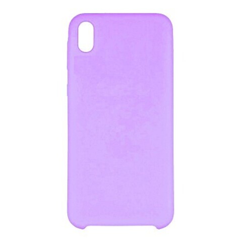 Силиконовый чехол Silicone Cover для Samsung Galaxy А01 Core (Сиреневый)