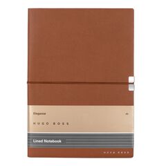 Блокнот в линию A5 Hugo Boss Elegance Storyline Camel
