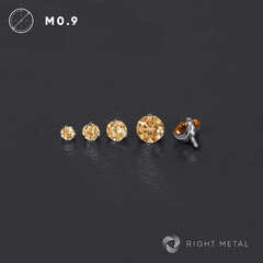 Cubic Zirconia Champagne