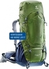 Картинка рюкзак туристический Deuter Aircontact Pro 70+15 Pine-Navy - 1