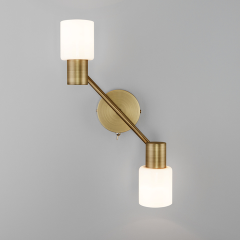 Настенный светильник 20089/2 бронза