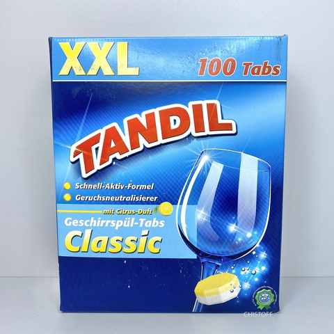 Таблетки для посудомоечной машины Tandil (100 шт.)