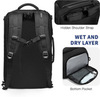 Картинка рюкзак для путешествий Ozuko 9306 Black - 5