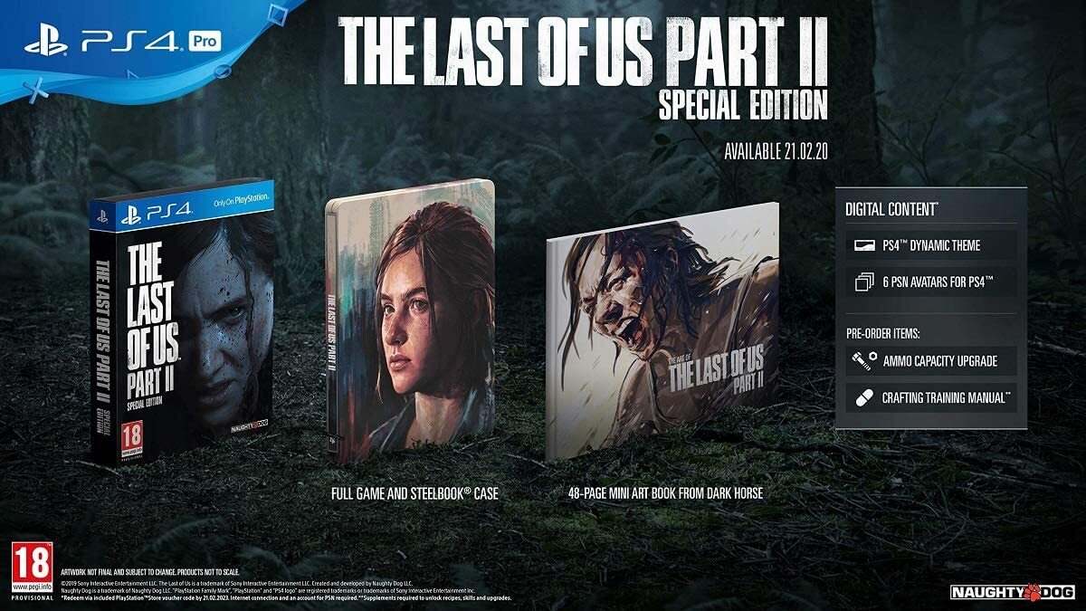 купить Игра Одни из нас: Часть II. Специальное издание / Last of Us: Part  II. Special Edition (PS4, русская версия) – стоимость 8 900 ₽ | Империя Игр