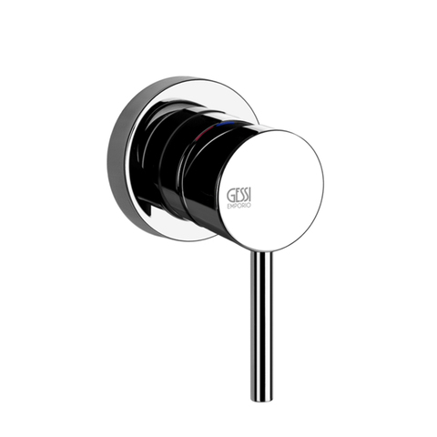 Gessi 19712#031 Gessi Emporio Via tortona Внешние части для настенного смесителя на 1 позицию, цвет: Chrome